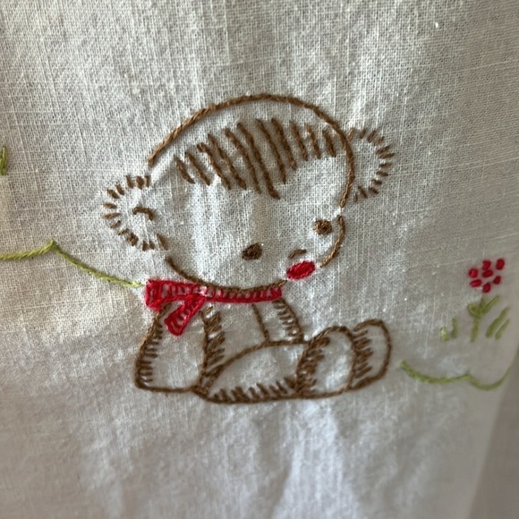 Vintage hand embroidered “Now I lay me down to sleep” prayer. - Picture 7 of 13